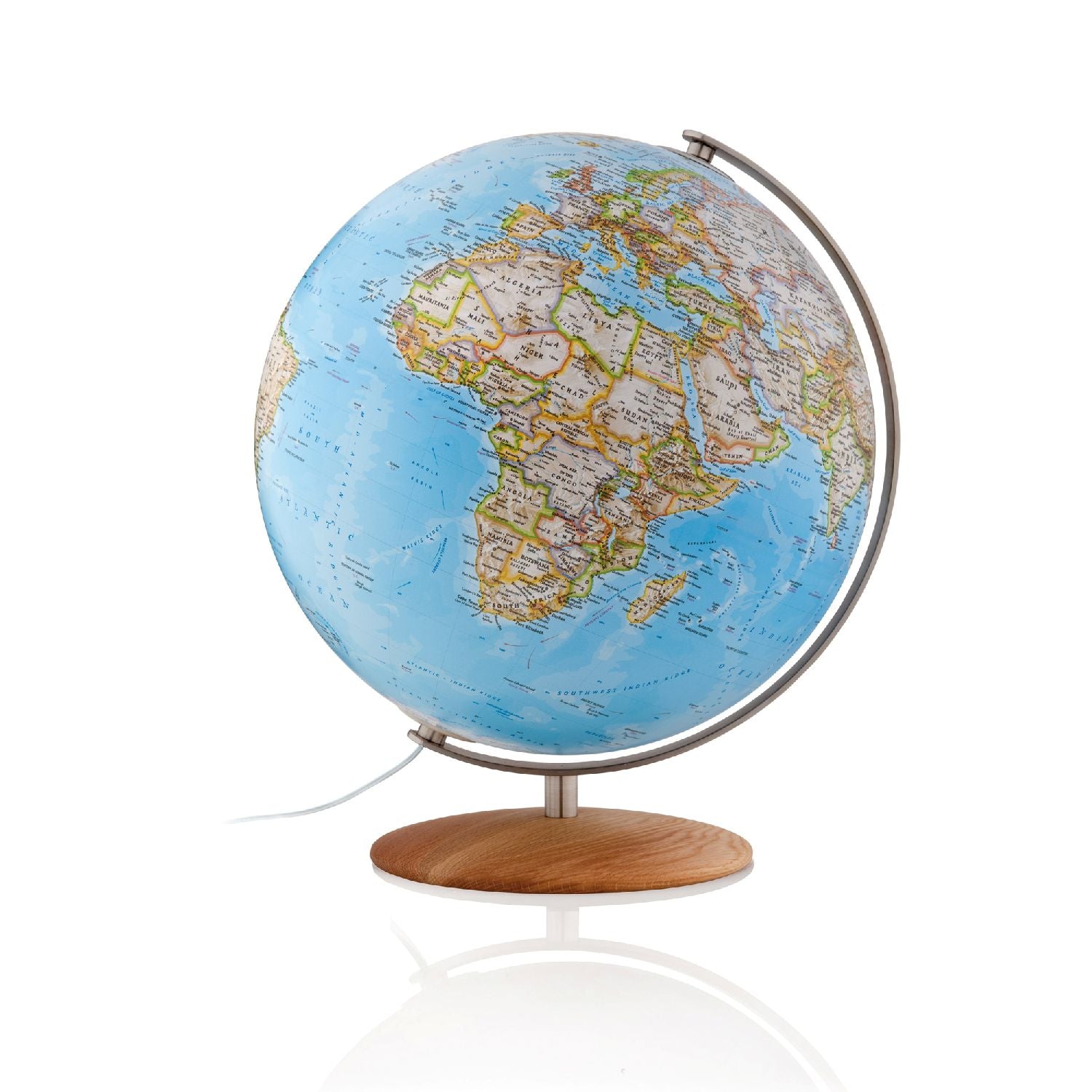 National Geographic Leuchtglobus Fusion 37 cm handkaschiert, beleuchtet
