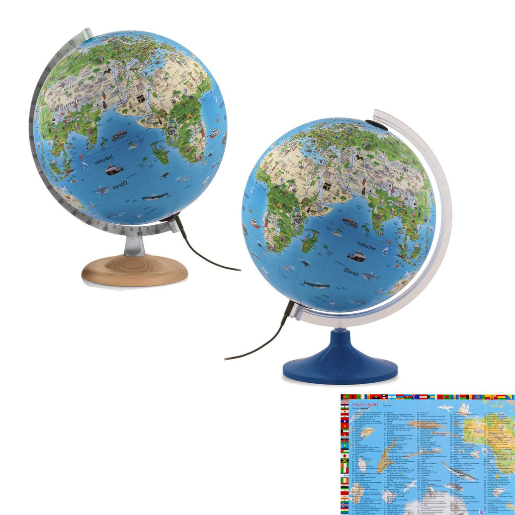 Räthgloben Atmosphere Family Kinder-Leuchtglobus 30 cm