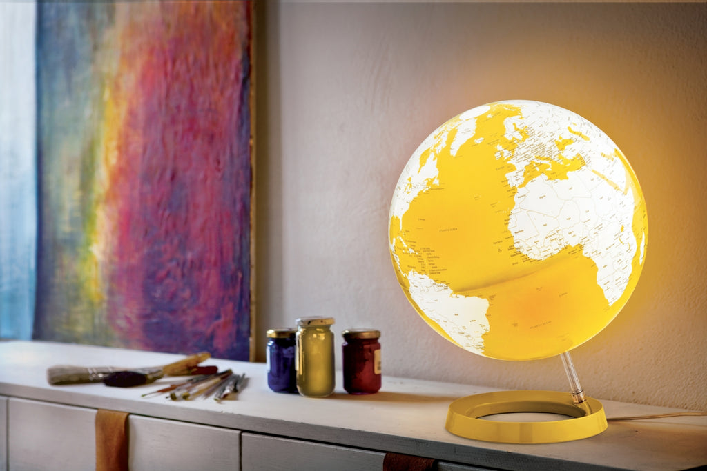 Atmosphere Light & Colour Leuchtglobus 30 cm Tischglobus, Standfuss