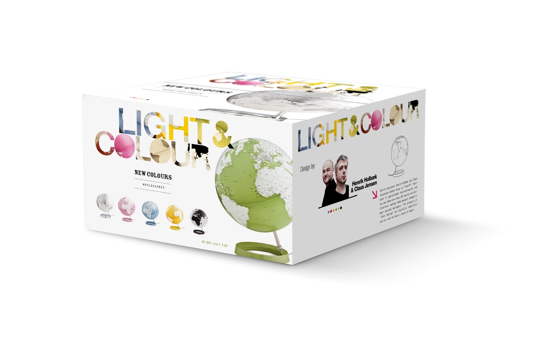 Atmosphere Light & Colour Leuchtglobus 30 cm Tischglobus, Detailansicht
