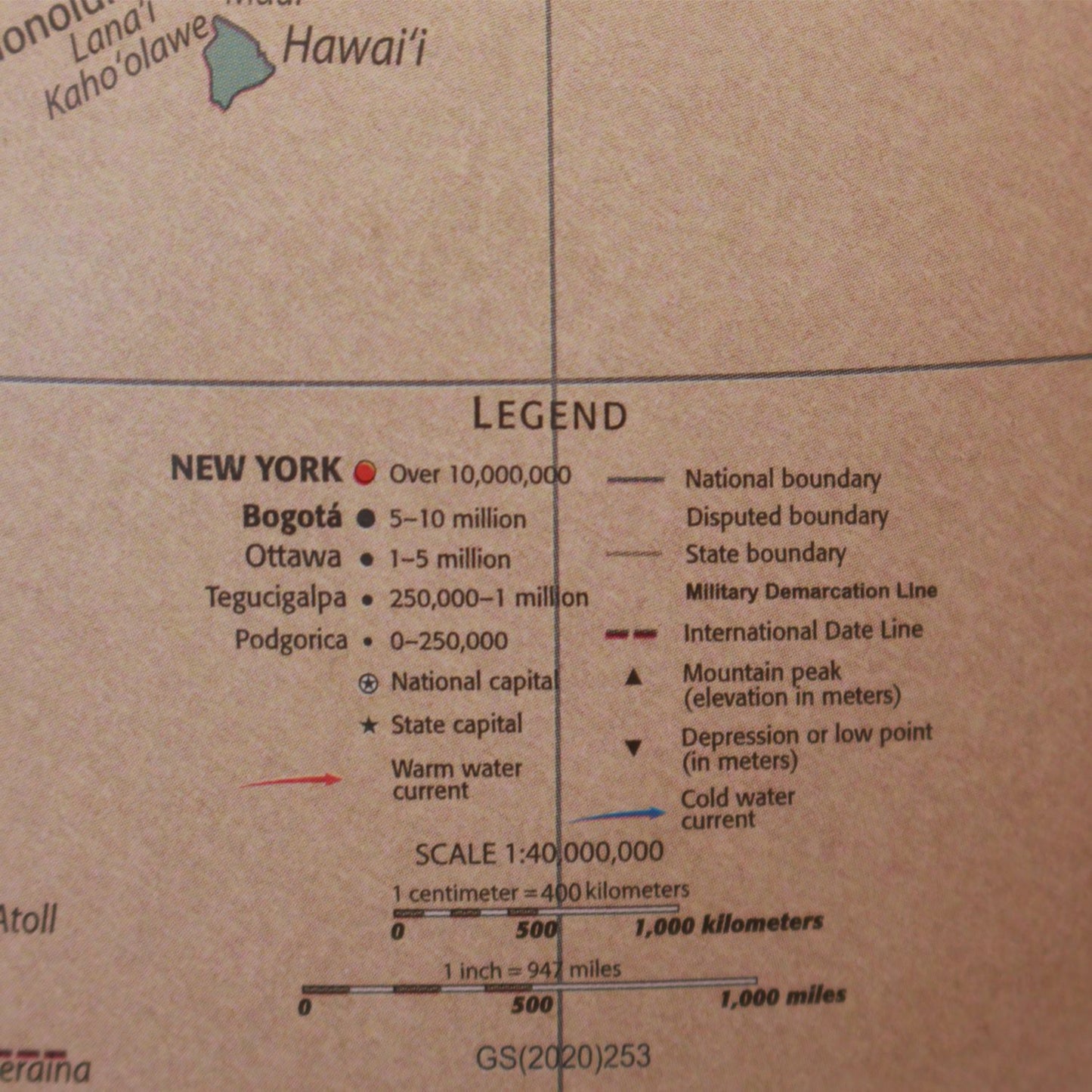 Magellan Vasa Globus 32 cm moderne Halterung ohne Meridian mit Holzfuß